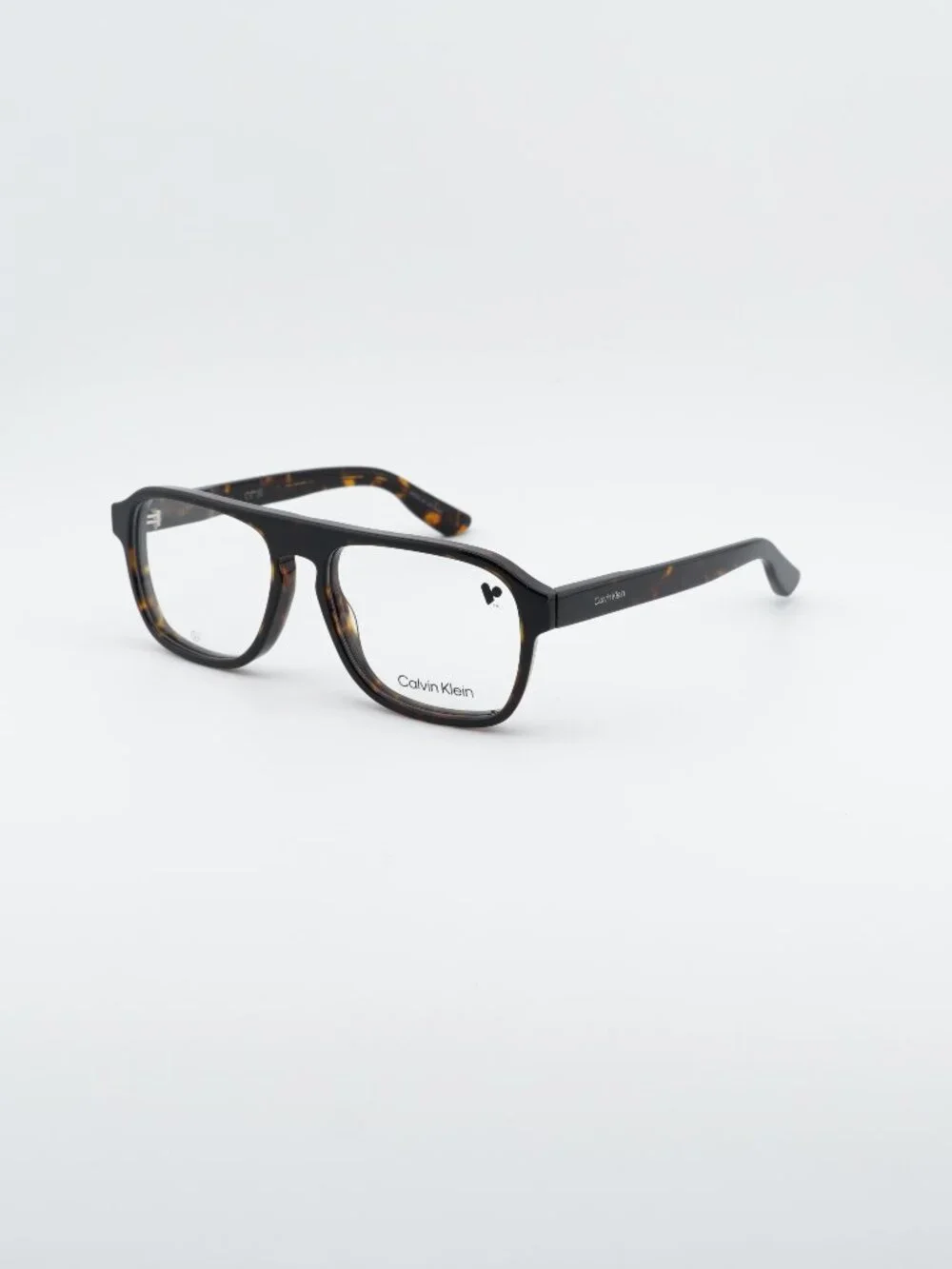 Calvin Klein CK25515 240 Eyeglasses Brown 58mm Square Frame